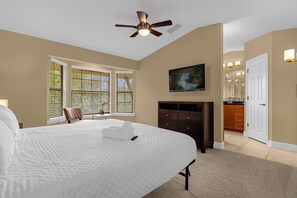 Townhouse Keluarga, 4 kamar tidur, pemandangan kebun