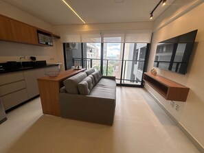 Apartamento básico | Área de estar