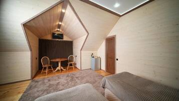 Kamar Twin, pemandangan gunung | Interior