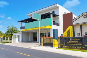 Fachada de la propiedad