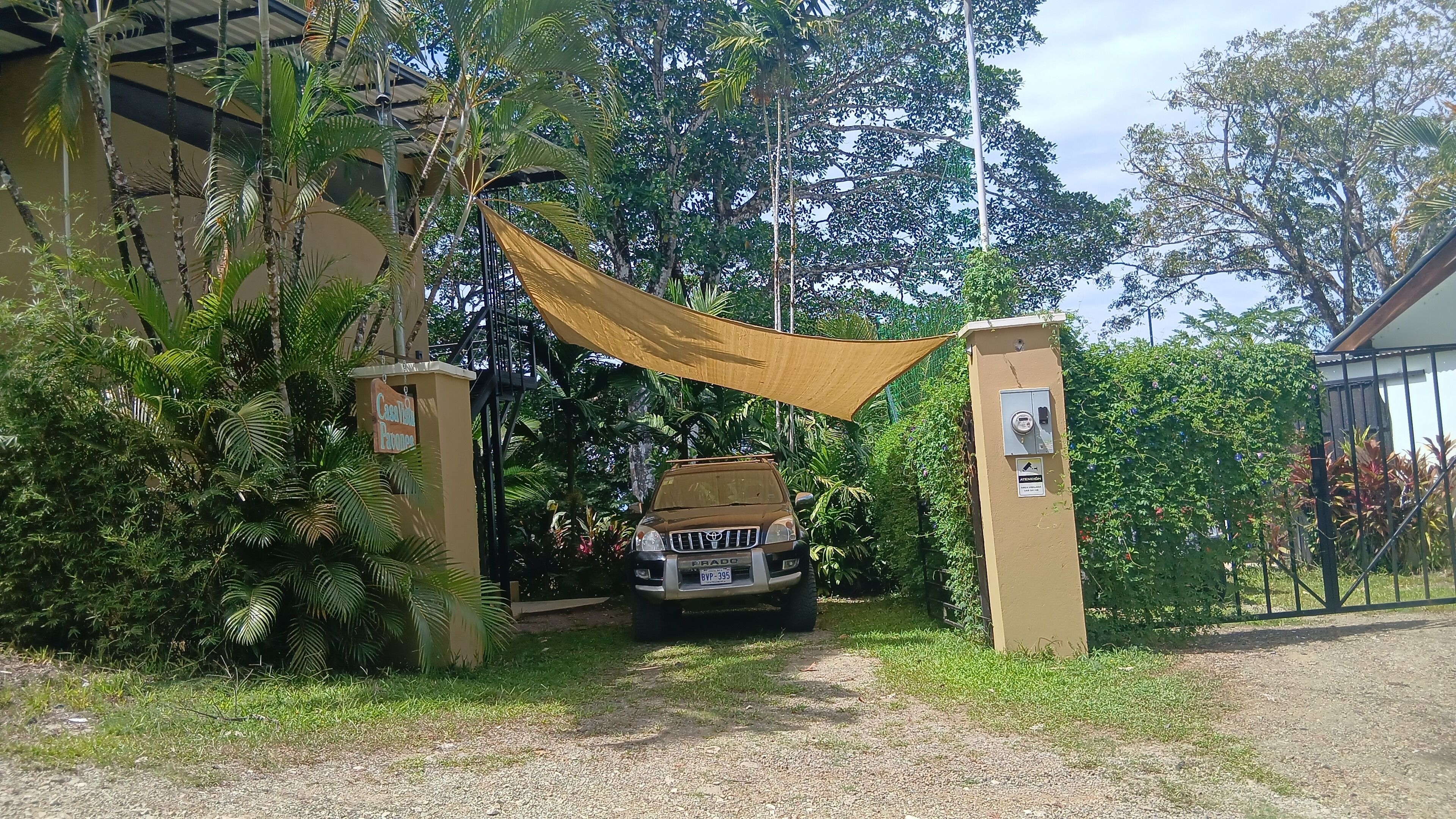 Enceinte de l’hébergement