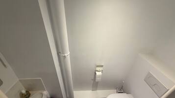 Hair dryer, toilet paper