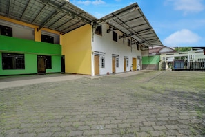 Fassade der Unterkunft
