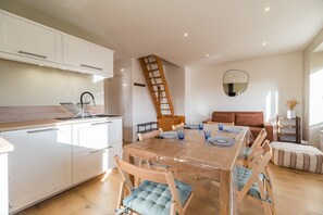 Dining - Renovated apartment with sea view - Trébeurden (Trébeurden)