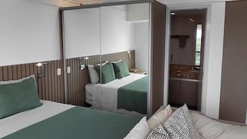 Apartamento Deluxe, cocina, vistas al río