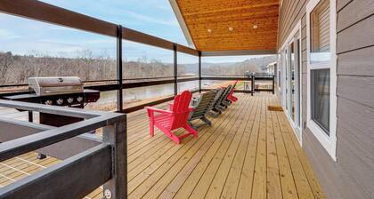 Float the Current! Riverfront Ozark Home w/ Deck
