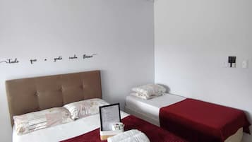 Wifi gratis y ropa de cama