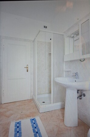 Shower, hair dryer, bidet, towels - IL GELSO Country house on two floors with swimming pool (Bucine)