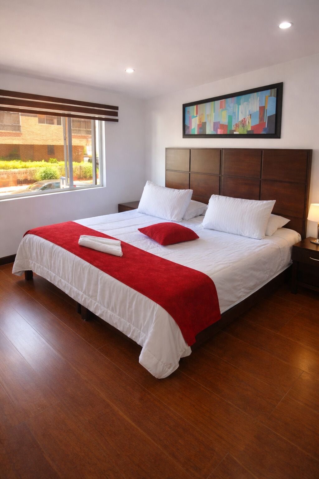 基础单人房, 城市景观