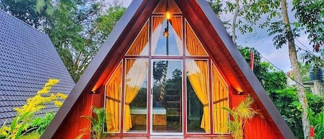 高級小木屋, 露台, 花園景 | 外觀