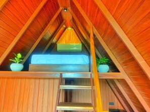 Superior-Chalet, Balkon, Gartenblick