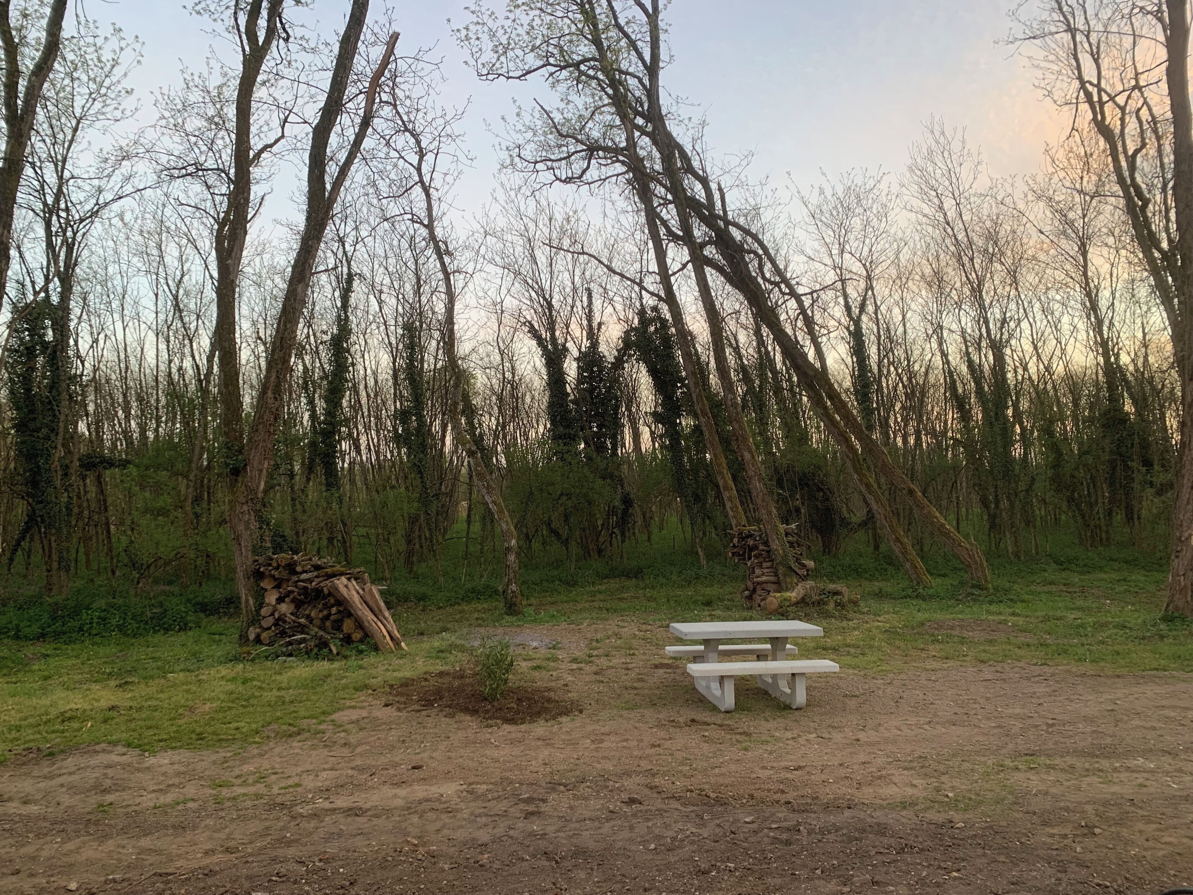 Enceinte de l’hébergement