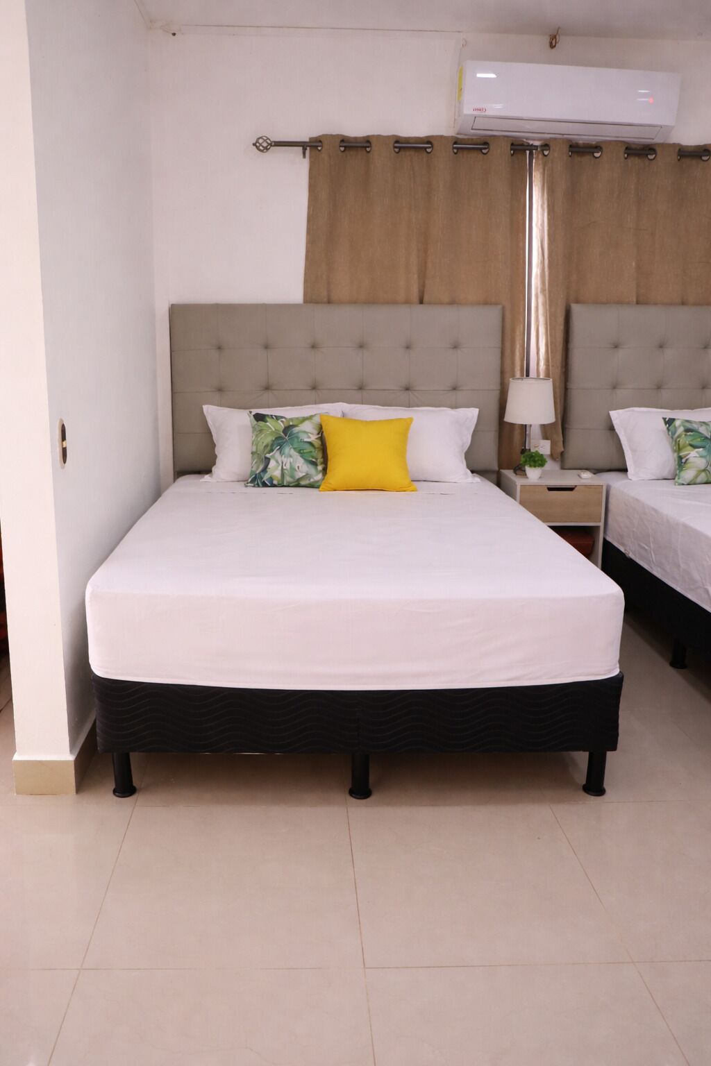 Dobbeltrom, hageutsikt