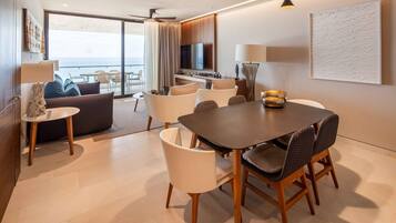Luxury Villa, Ocean View, Beachfront | Dining
