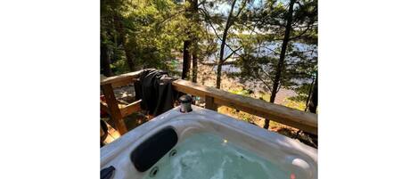 Idromassaggio all'aperto