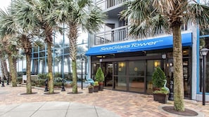 Exterior detail - Oceanfront 1BR Deluxe at SeaGlass Tower – Myrtle Beach Views & Resort Pools (Myrtle Beach)