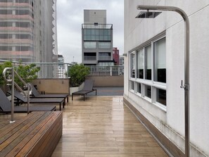 Terrace/patio - Mobi One Estação Oscar Freire (São Paulo)