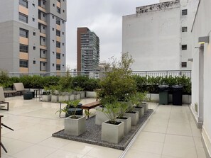 Terrace/patio - Mobi One Estação Oscar Freire (São Paulo)