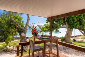Outdoor dining - MATIRA BEACH RAITEA I (Bora Bora)