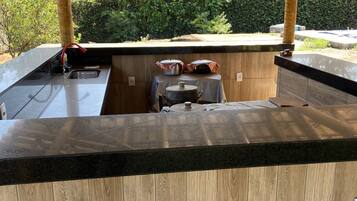 Opções para refeição ao ar livre