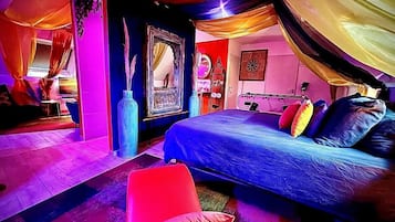 浪漫平房, 熱水浴缸, 花園景觀 (Le secret de Kama)