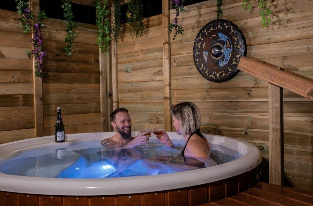Luxury Cabin, Hot Tub, Garden View (lodge Valhalla) | Spa