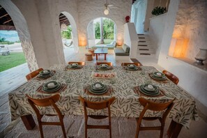 Dining - CASA PIEDRA, Luxury Private Villa Acapulco | Pool+ Chef+ Staff (Acapulco de Juárez)