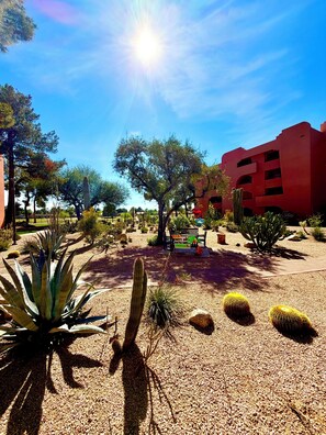 Terrace/patio - 2 BEDROOM CONDO LUXURY RESORT PARADISE VALLEY/SCOTTSDALE 5 POOLS ON GOLF COURSE (Phoenix)