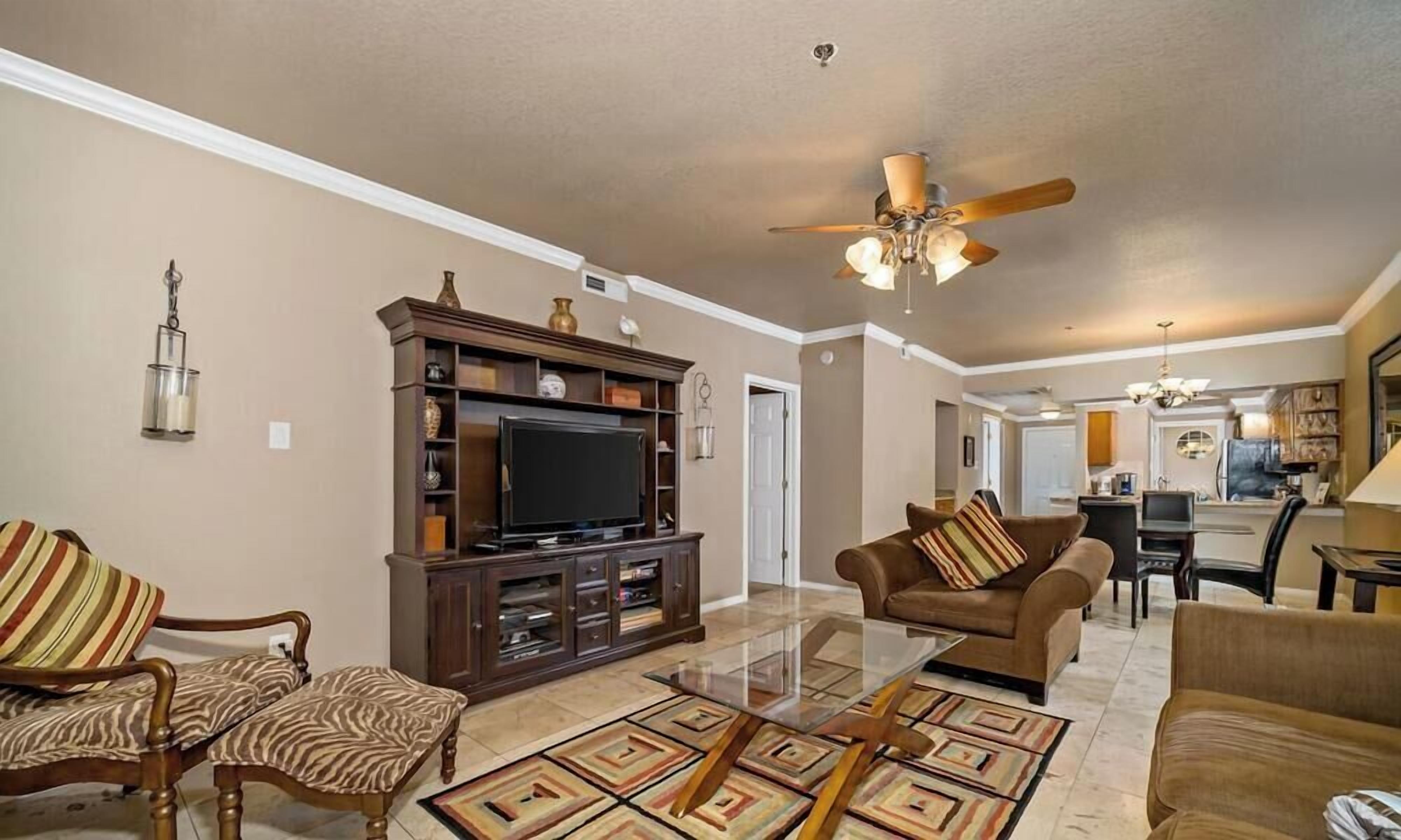 Open Family Room for Entertaining