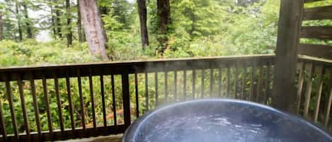 Baignoire à remous extérieure