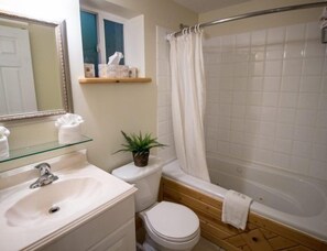Hair dryer, towels