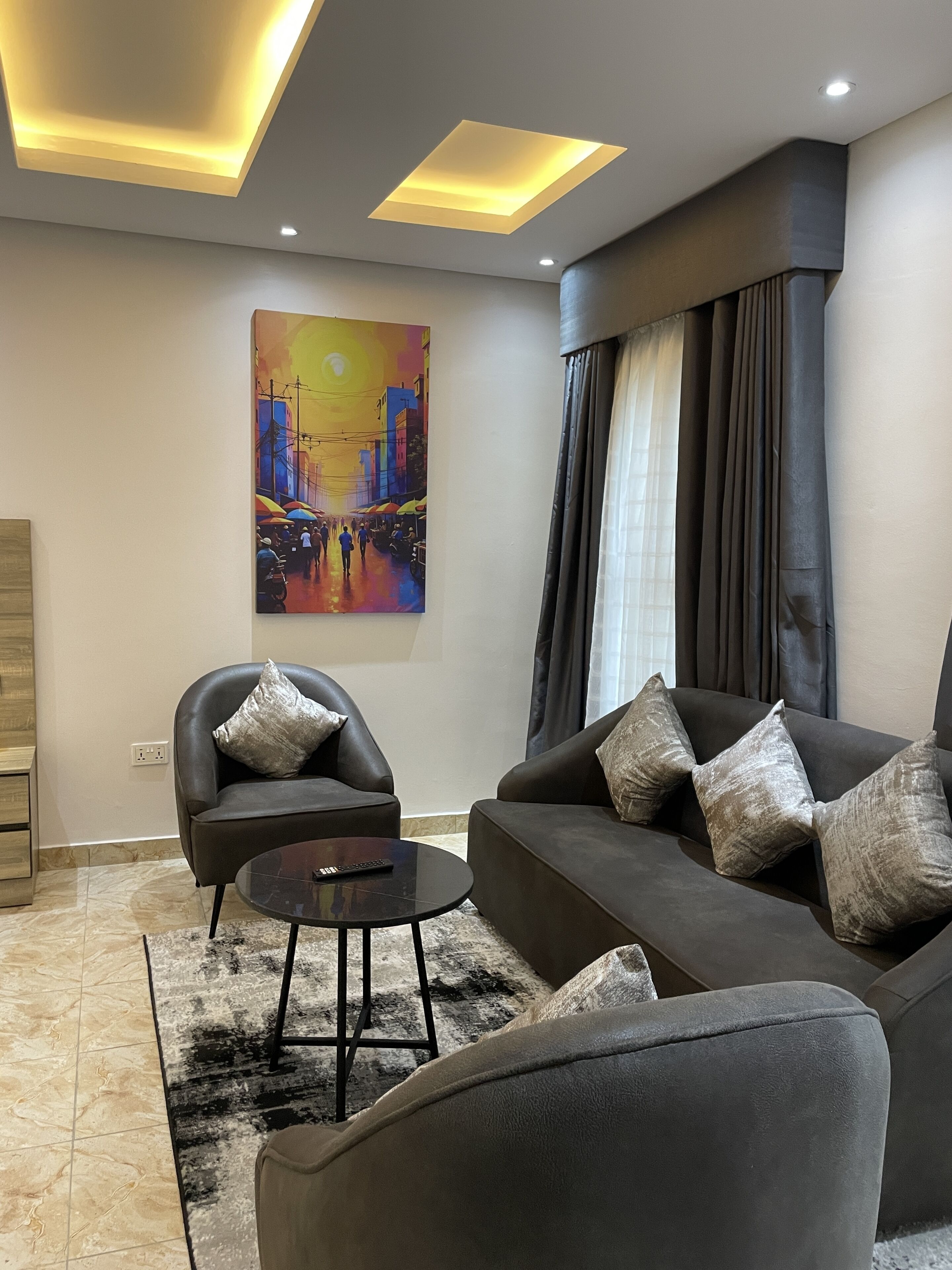 Executive-rum - balkong - utsikt mot staden