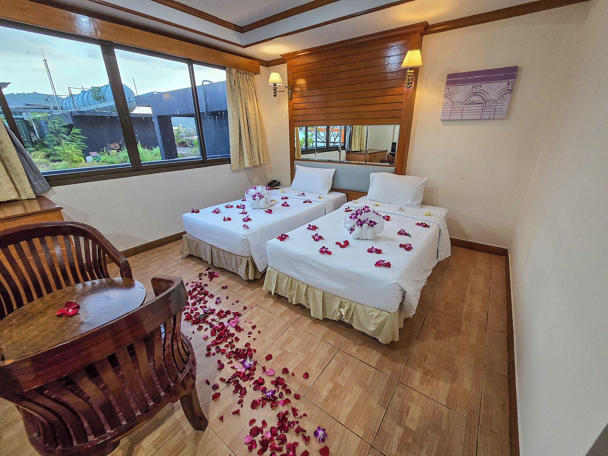 Chambre Deluxe avec lits jumeaux, vue ville