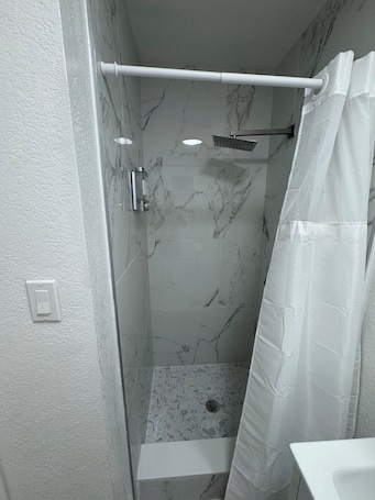 Hair dryer, towels, soap, toilet paper. Elegant Tampa Getaway | Minutes from Airport