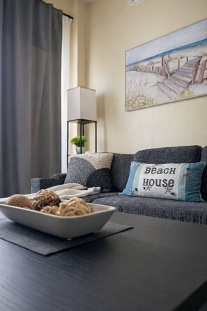 Living area - Cozy 1-bedroom apartment with AC in Punta Cana (Punta Cana)