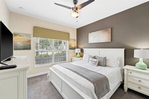 4 bedrooms, desk, iron/ironing board, travel cot - 4BR Disney Vacation Home | Private Pool - 4841 (Kissimmee)