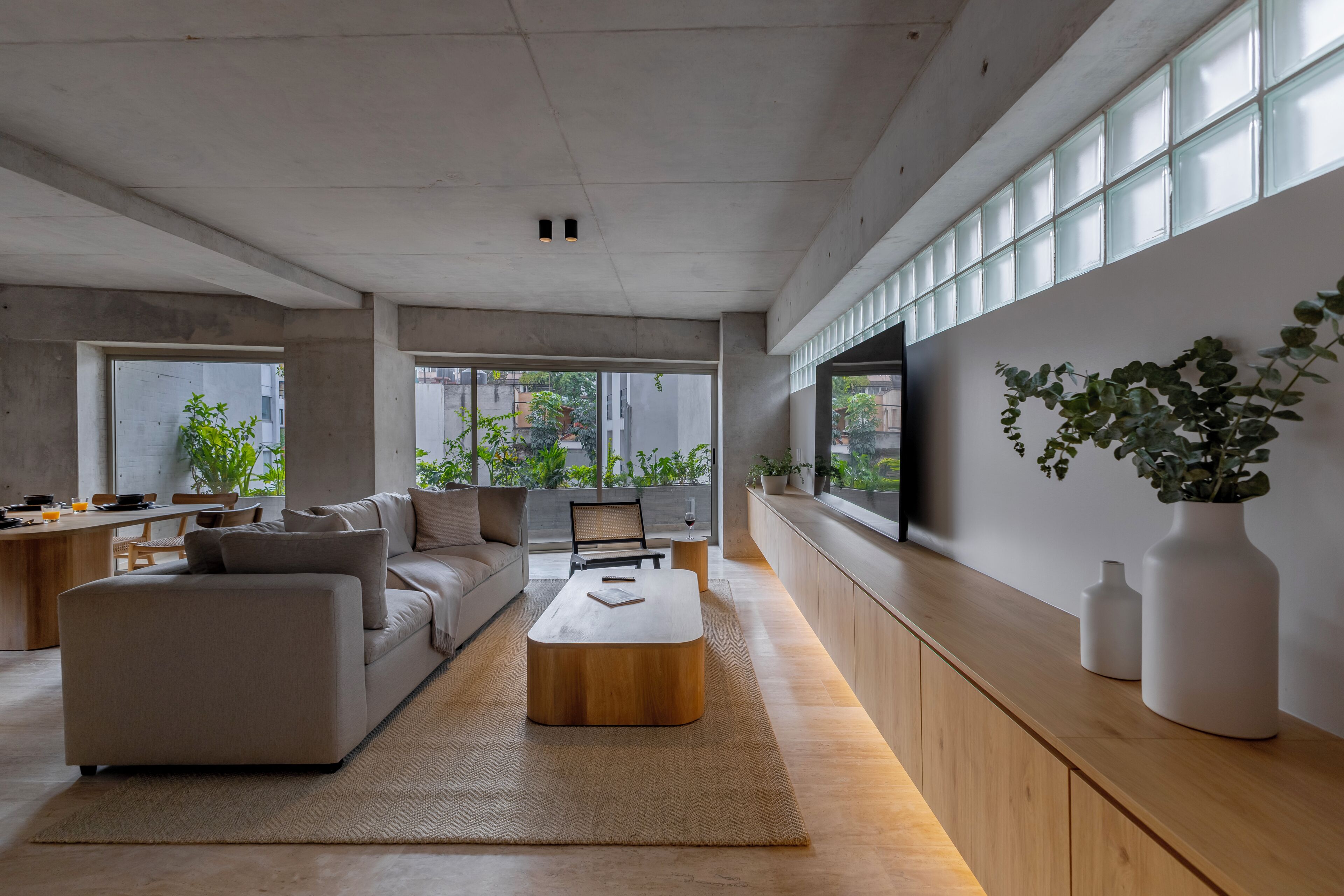 Premium Apartment, Balcony | Living area