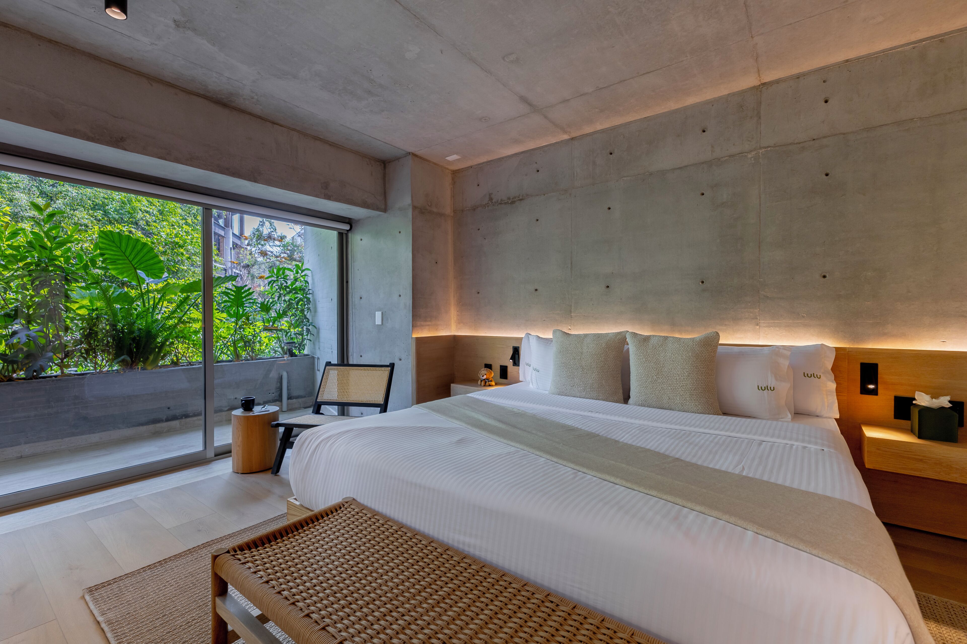 Departamento Deluxe, balcón