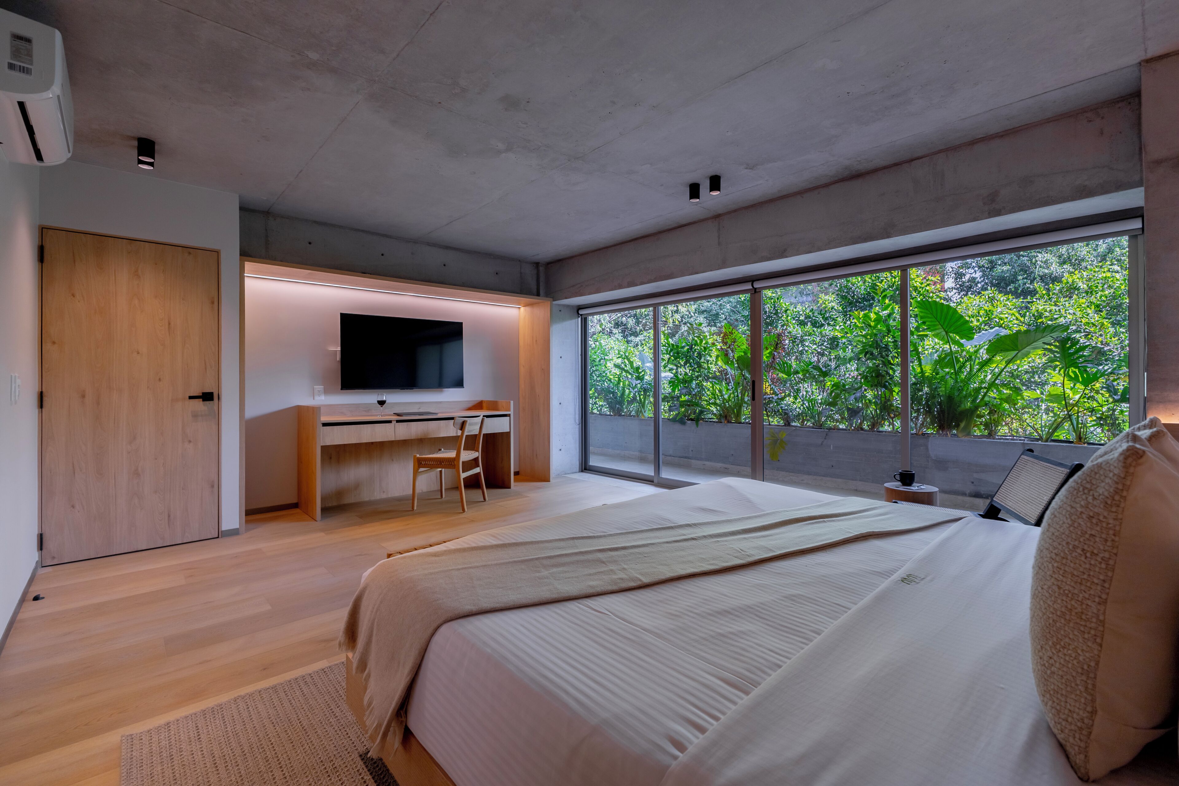 Departamento Deluxe, balcón