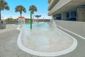 Indoor pool, a heated pool - Seawind 1804 | Beachfront | Pool | Hot Tub | My Beach Getaways (Gulf Shores)