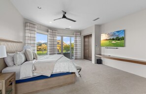 4 bedrooms, iron/ironing board, travel cot, free WiFi - On The Green | Troon Golf Estate | Guest House, Negative Edge Pool, Spa, Patios, Gated (Scottsdale)