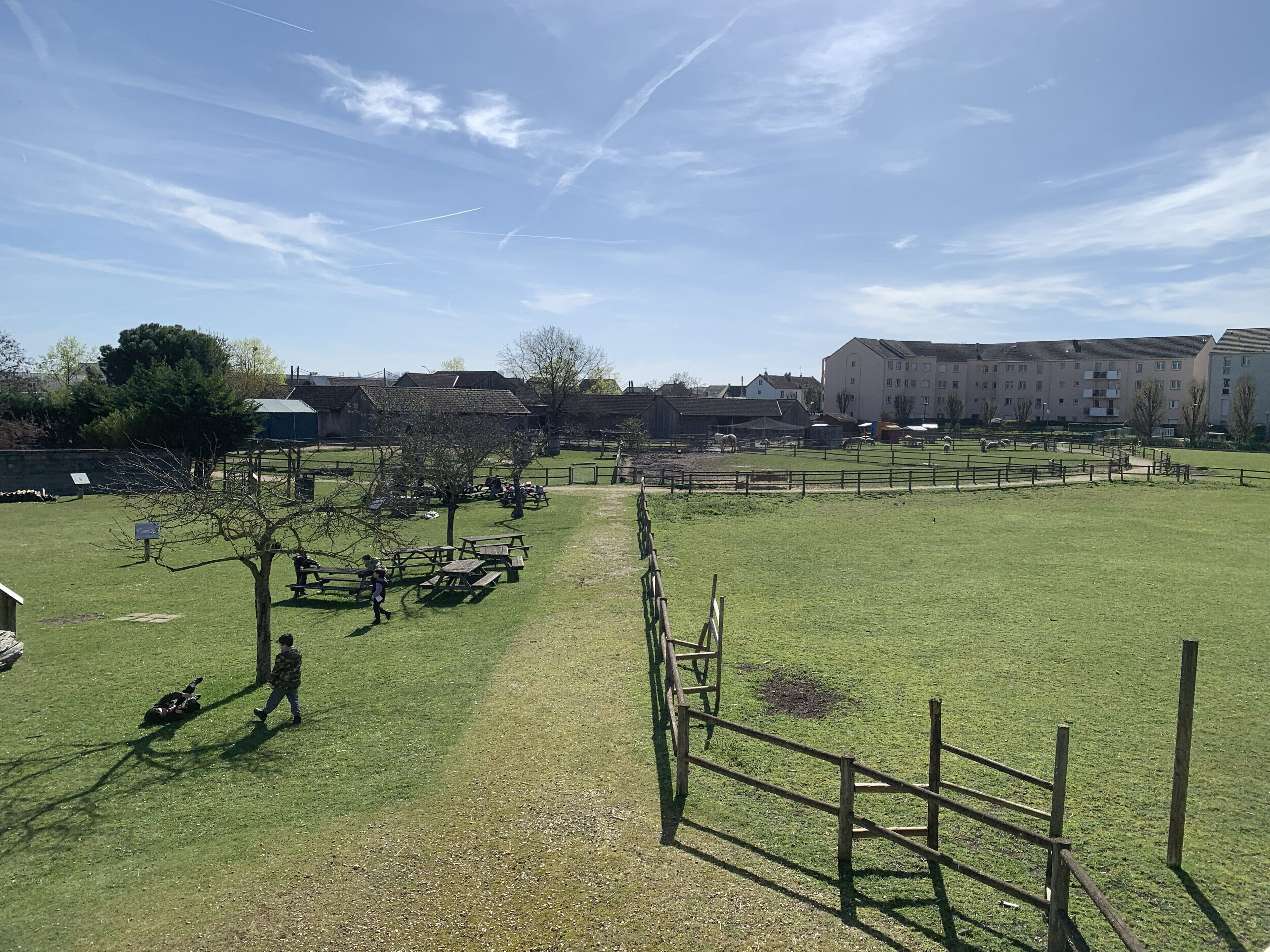 Enceinte de l’hébergement