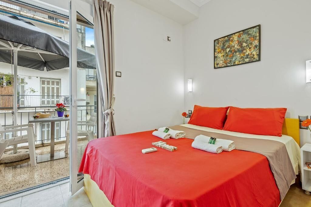 Deluxe tweepersoonskamer, uitzicht op de stad