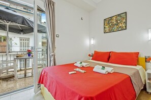 Deluxe tweepersoonskamer, uitzicht op de stad