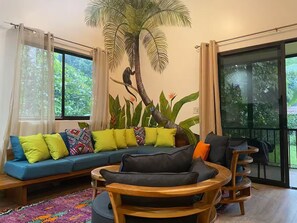 Living area - 34A Toucan Valley Jungle Resort (Ciudad Cortés)