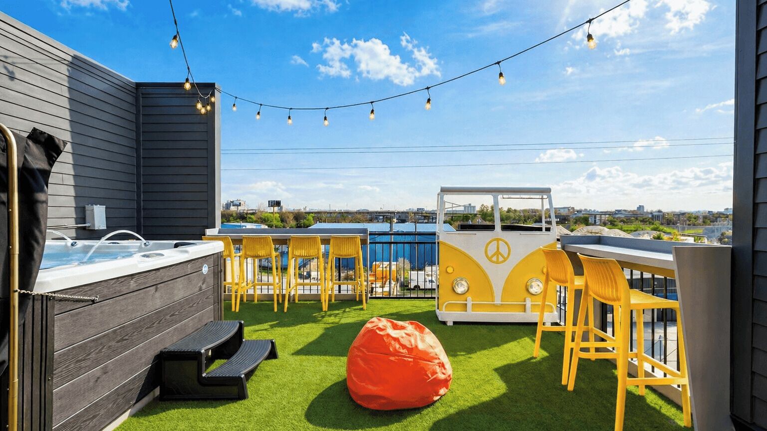 Facciata della struttura