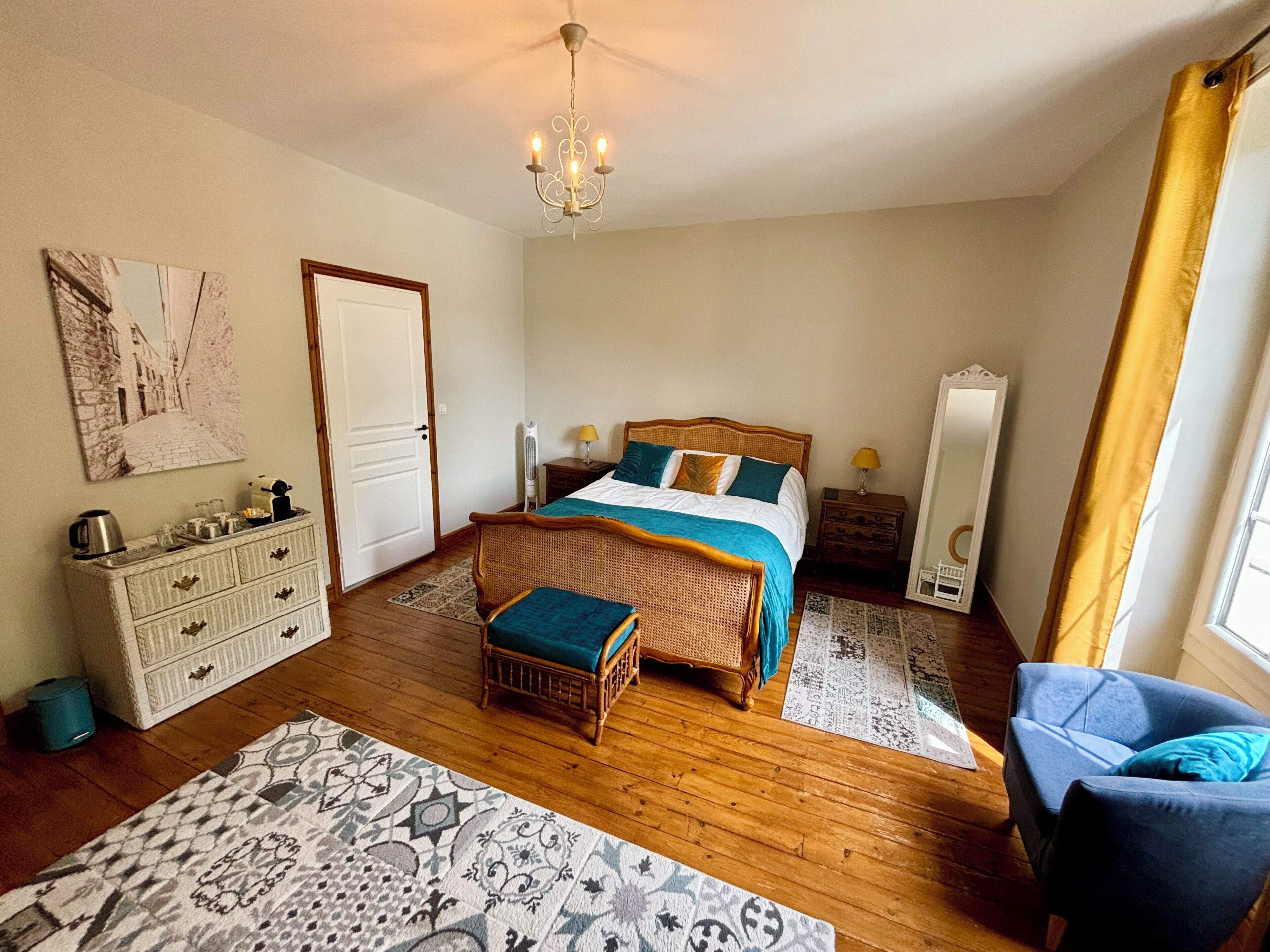 Doppelzimmer, Klimaanlage, Gartenblick