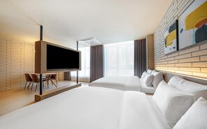 Chambre Familiale avec lits jumeaux