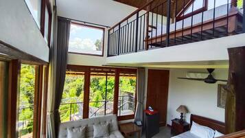 Deluxe-Villa, eigener Pool, Hügelblick | Innenbereich