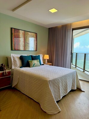 1 bedroom, iron/ironing board, WiFi - Apartamento de Luxo Vista Mar Andar Alto (Recife)
